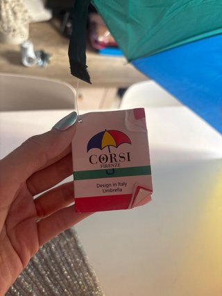 Paraguas multicolor