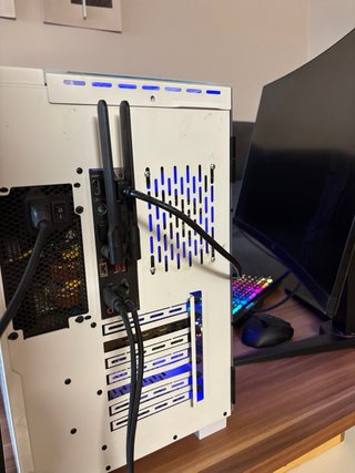 PC Gaming RGB Blanco