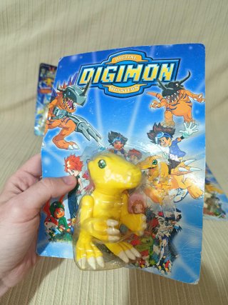 Lote juego + blisters figuras digimon años 90 2000