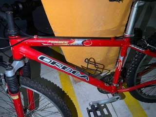 Bicicleta Orbea Roja