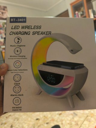 Altavoz LED Inalámbrico BT-3401 con Cargador