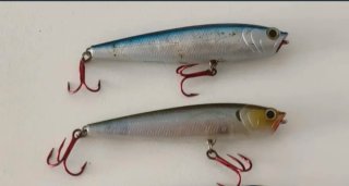Lotes señuelos pesca: 2 Gunfish 95
