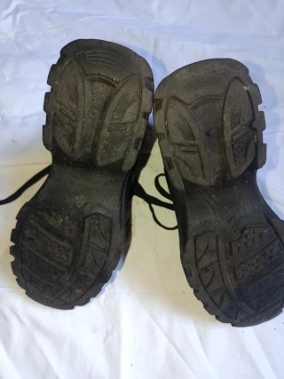 Botas Negras Plataforma Inside Talla 36