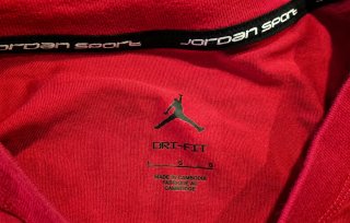 Jordan Dri-FIT camiseta sin mangas roja talla L