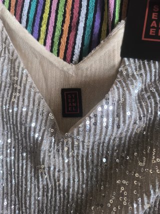 Miniabito paillettes Stefanel