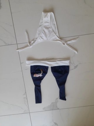 Costume da bagno Braccialini blu e bianco
