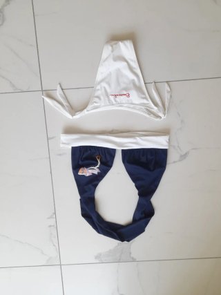 Costume da bagno Braccialini blu e bianco