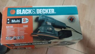 Lijadora Black & Decker KA11 150W 2 en 1