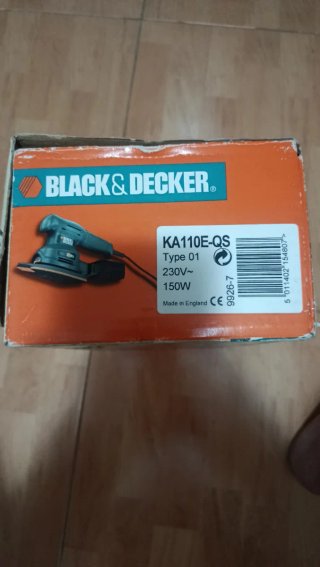 Lijadora Black & Decker KA11 150W 2 en 1