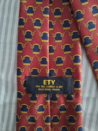 Corbata Ety Seda Italiana