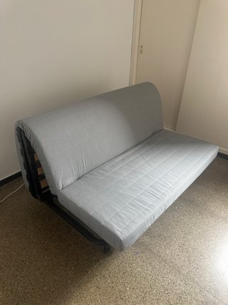 Sofá Cama IKEA LYCKSELE 2 Plazas Gris