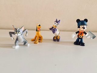 Lote 4 Figuras Disney