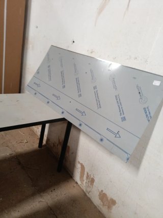 CHAPA EN ACERO INOXIDABLE PARED COCINA INDUSTRIAL