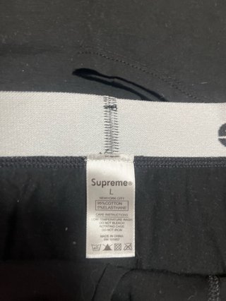Calzoncillos Supreme Negros Pack 3