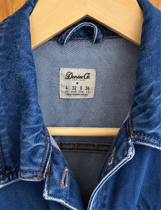 Chaqueta vaquera entallada Y2K Talla XXS