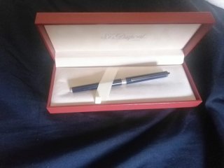 Bolígrafo S.T.Dupont Classique en Plata Maciza 925