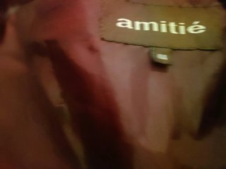 Chaqueta plumífero burdeos Amitié Talla 44