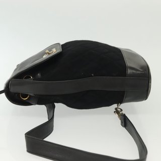 CHANEL Matelasse Shoulder Bag Lamb Skin Wool