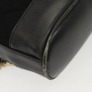 CHANEL Matelasse Shoulder Bag Lamb Skin Wool