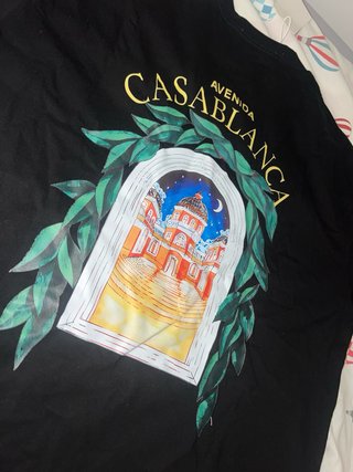 Camiseta Casablanca Negra Talla M