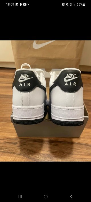 Nike Air Force 1 '07 Blancas Negras