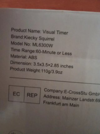 Temporizador 1h Kiecky Squirrel