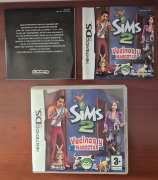 Caja DS Los Sims 2 Vecinos y Mascotas
