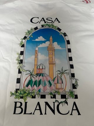 Camiseta Casablanca Blanca Talla M