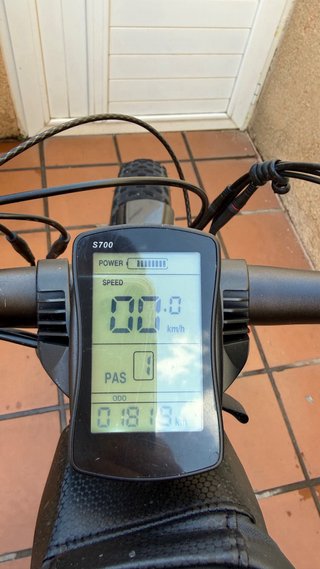 Fatbike Eléctrica 1000W de potencia