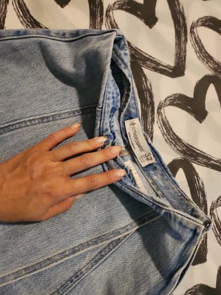 Falda pantalón vaquera Stradivarius
