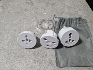 Adaptador de Enchufe Universal Blanco
