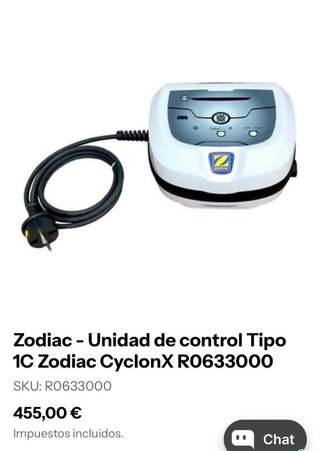Centralita Robot Piscina Zodiac