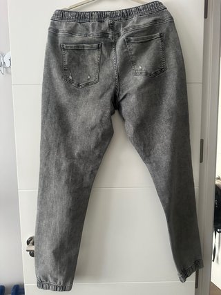 2 Vaqueros Chico Desgastados con puño Talla M
