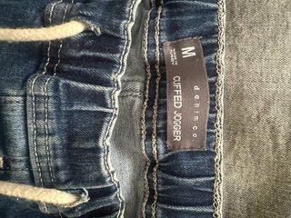 2 Vaqueros Chico Desgastados con puño Talla M