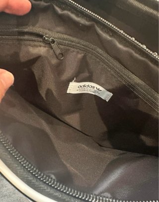 Bolso bandolera Adidas negro piel