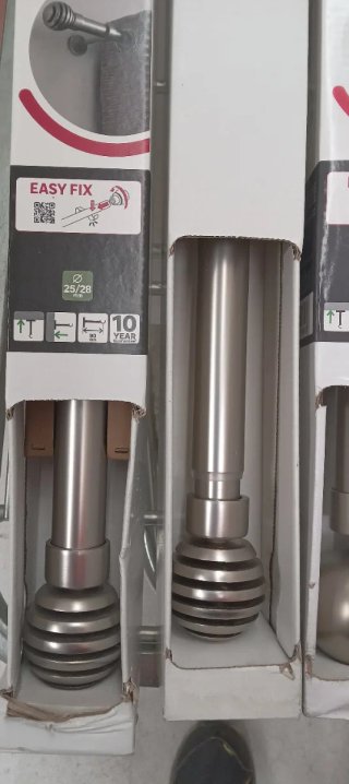 Barra cortina Elip INSPIRE extensible 210-385cm