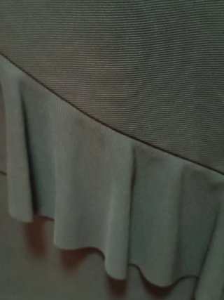 Falda pantalón verde talla S