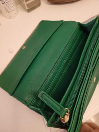 Cartera verde Abbacino