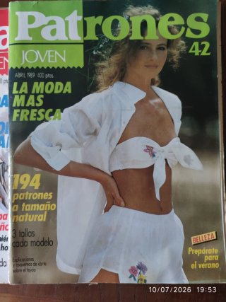 7 revistas Patrones 1989-93