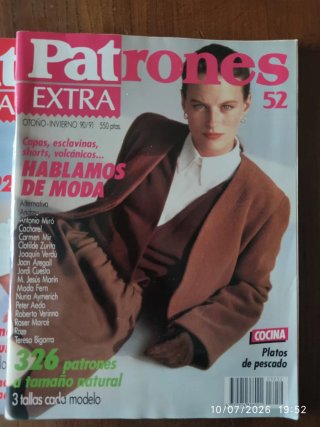 7 revistas Patrones 1989-93
