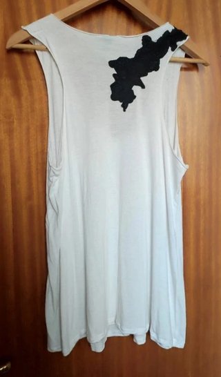 Camiseta Larga Tirantes Blanca Vero Moda XL