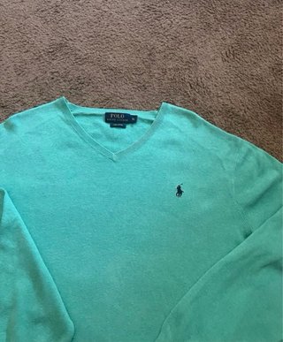 Jersey Polo Ralph Lauren Verde Talla XL