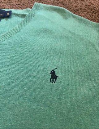 Jersey Polo Ralph Lauren Verde Talla XL