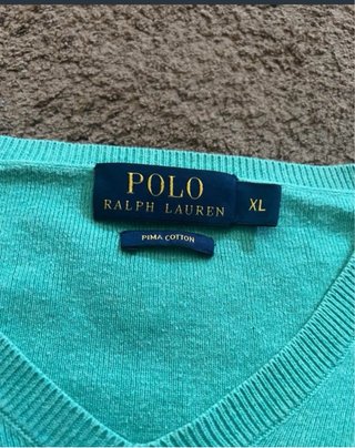 Jersey Polo Ralph Lauren Verde Talla XL