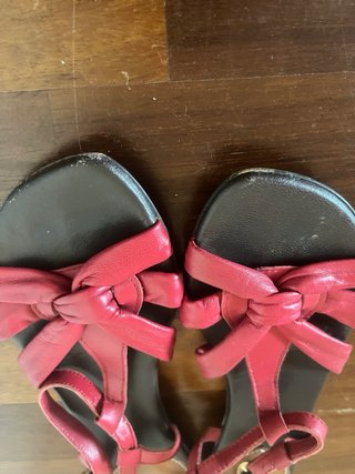 Sandali Coty Noir Pelle Rossa IT 38