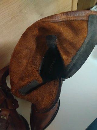 Botines piel mujer. Marca española Fluxá (N°36)