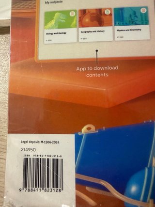 Lote libros 4 ESO biología, ingles, history & geog