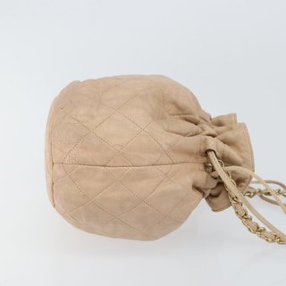 CHANEL Matelasse Chain Shoulder Bag Lamb Skin
