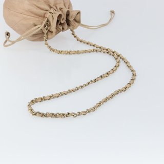 CHANEL Matelasse Chain Shoulder Bag Lamb Skin