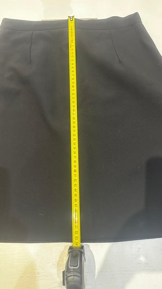 Elegante traje chaqueta y falda negro T44